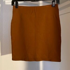 Forever 21 Tan/Brown Pencil Skirt - Size S